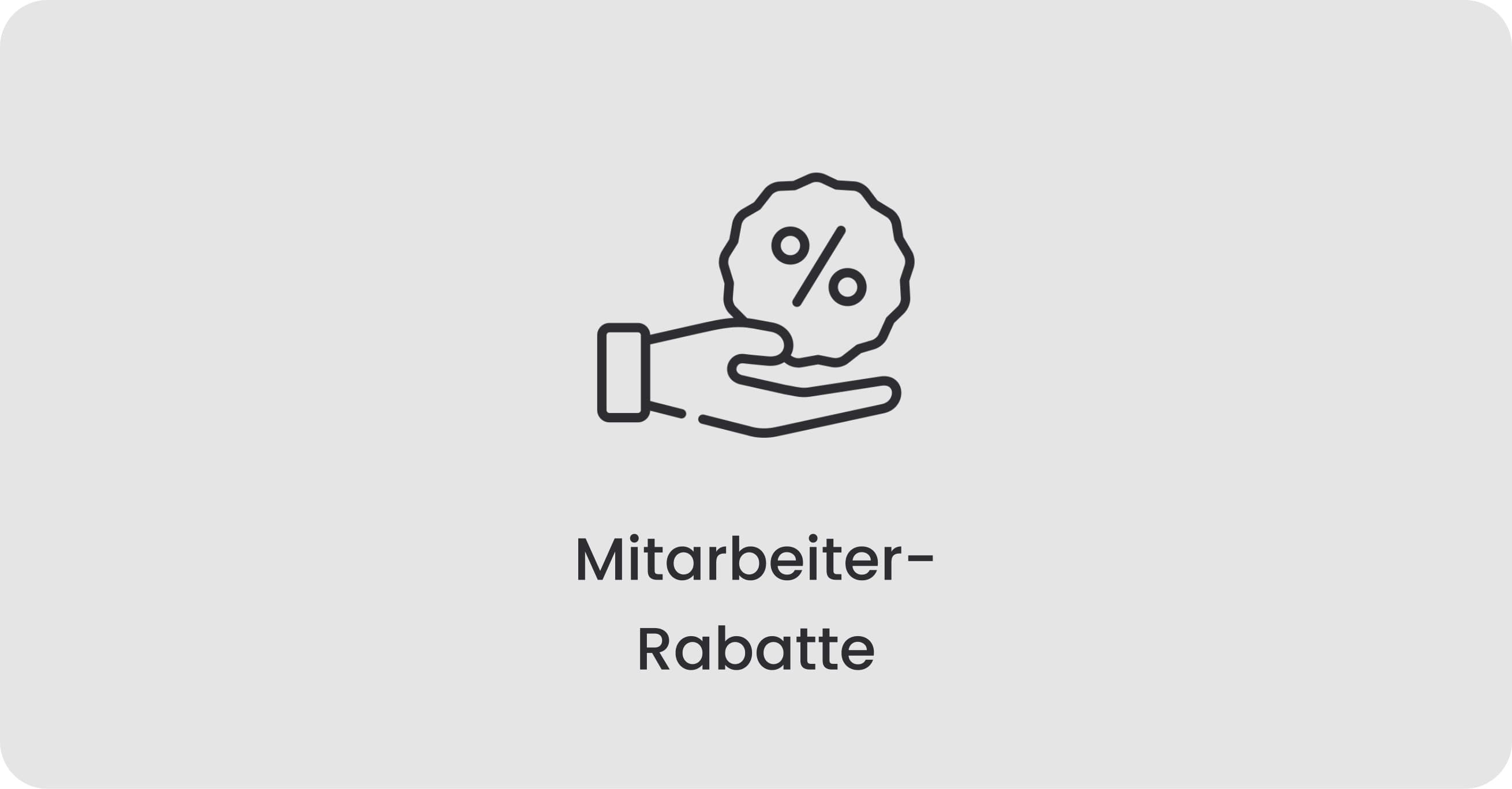 Mitarbeiterrabatt